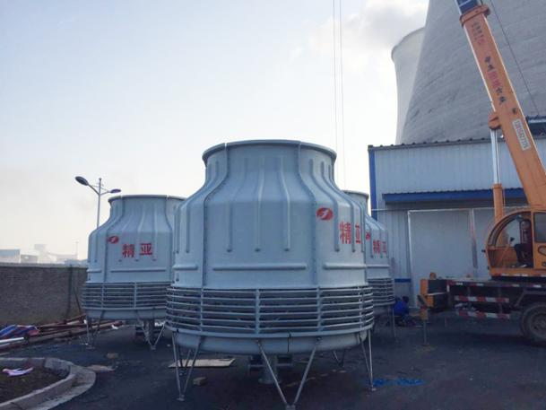 关于圆形逆流式冷却塔的结构特征