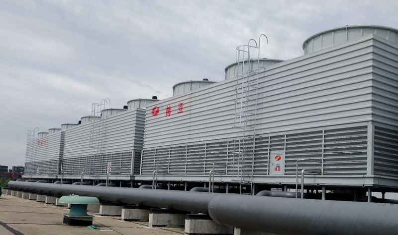 江苏长电科技JFN750*9冷却塔安装