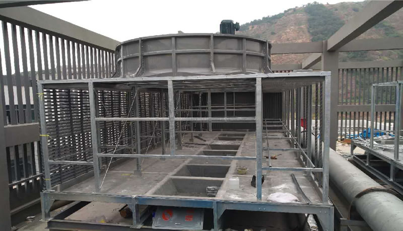 江阴人民医院JBH250*8横流式冷却塔