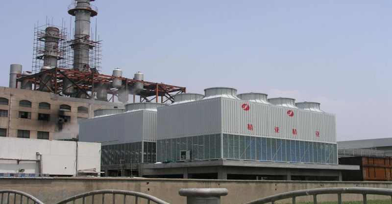 多风筒大型玻璃钢冷却塔