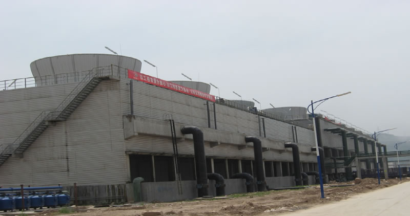 玻璃钢维护结构大型冷却塔