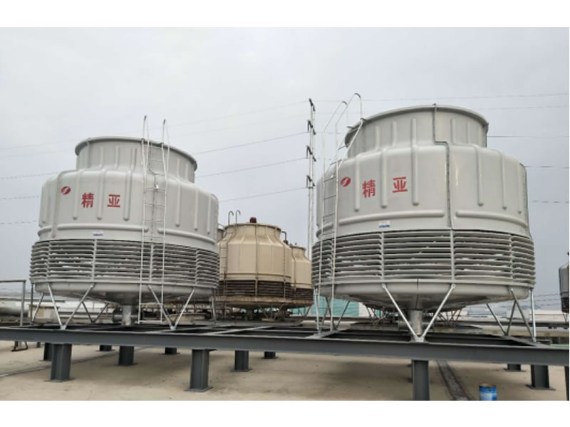 BN系列圆形逆流方形冷却塔用户现场